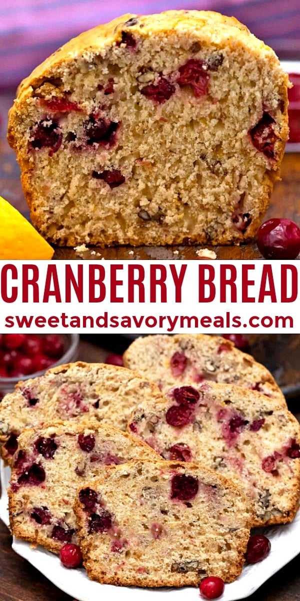 easy cranberry bread pin