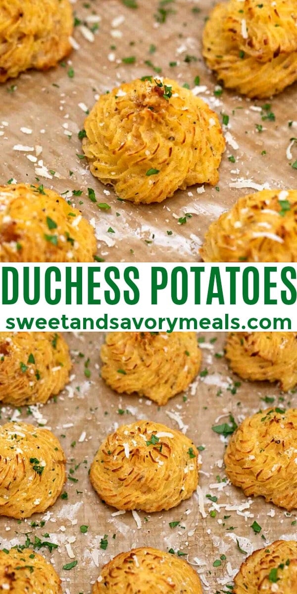 Duchess Potatoes Recipe Sweet And Savory Meals