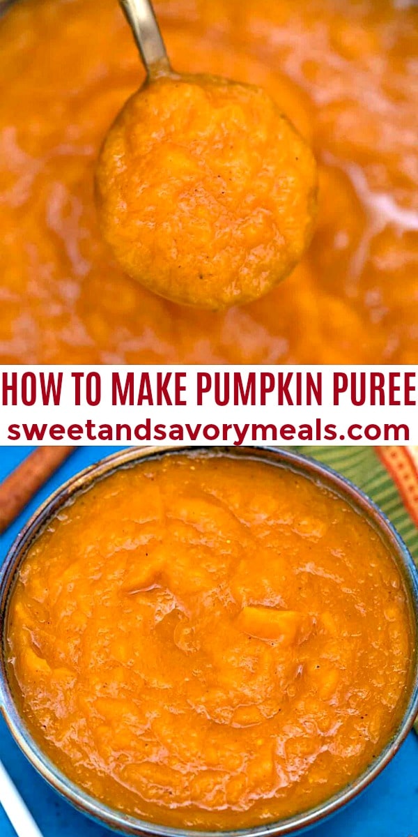 how to make easy pumpkin puree 