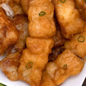 crispy beer battered fish