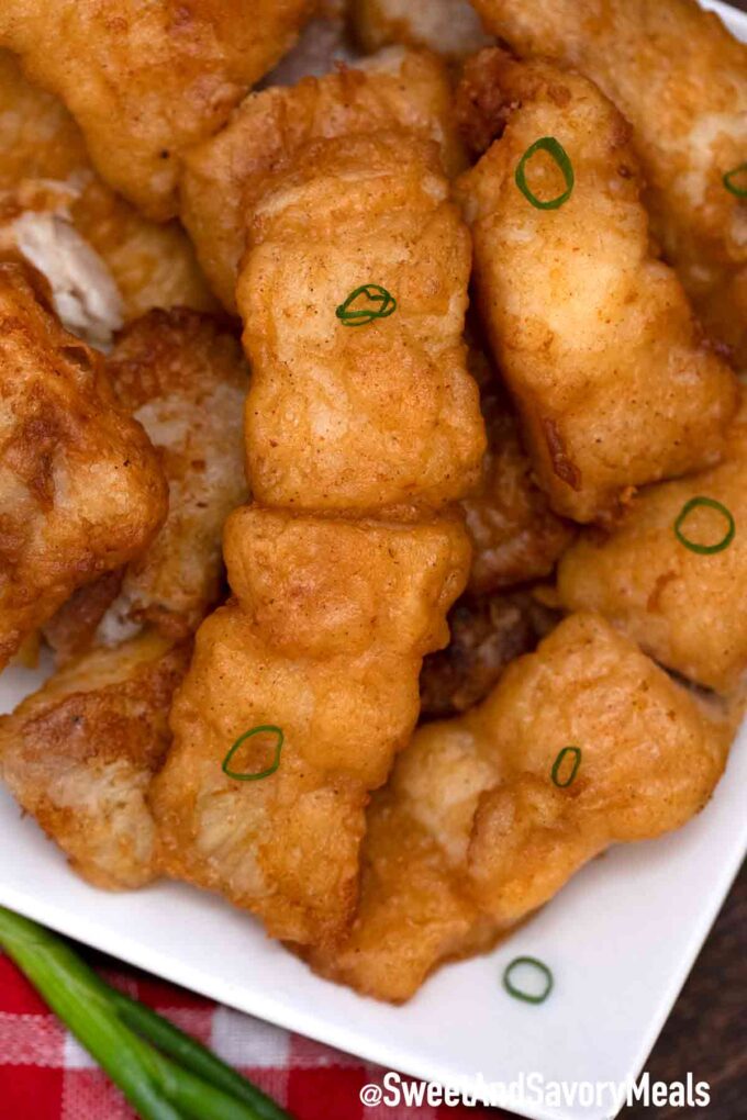 crispy beer battered fish