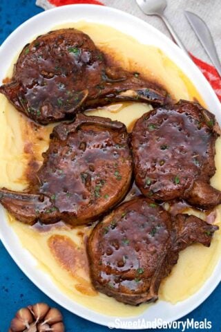 brown sugar baked pork chops