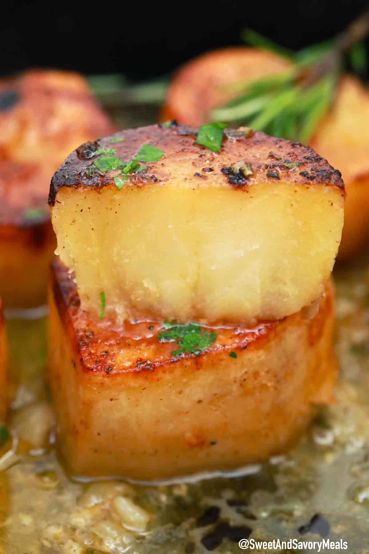 Fondant Potatoes Sweet and Savory Meals