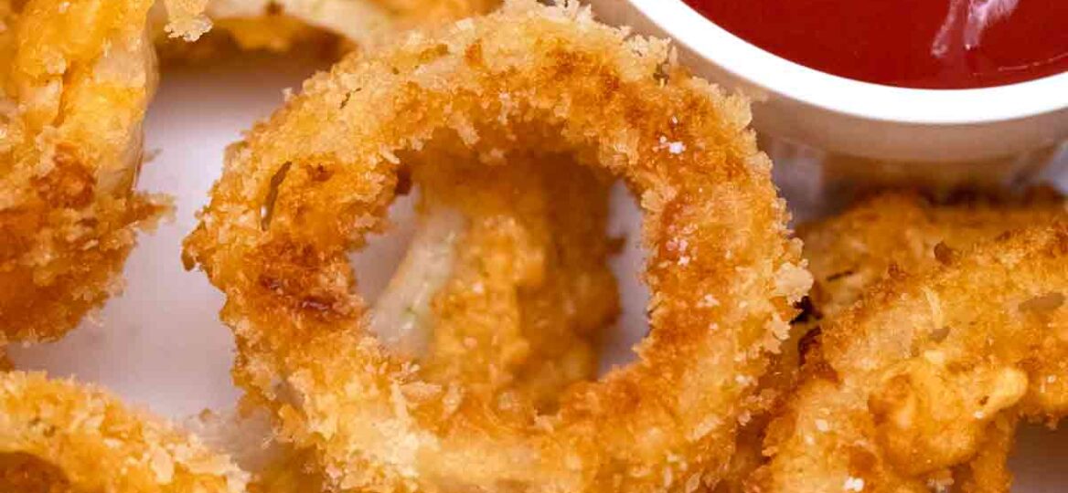 crispy onion rings