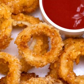 crispy onion rings