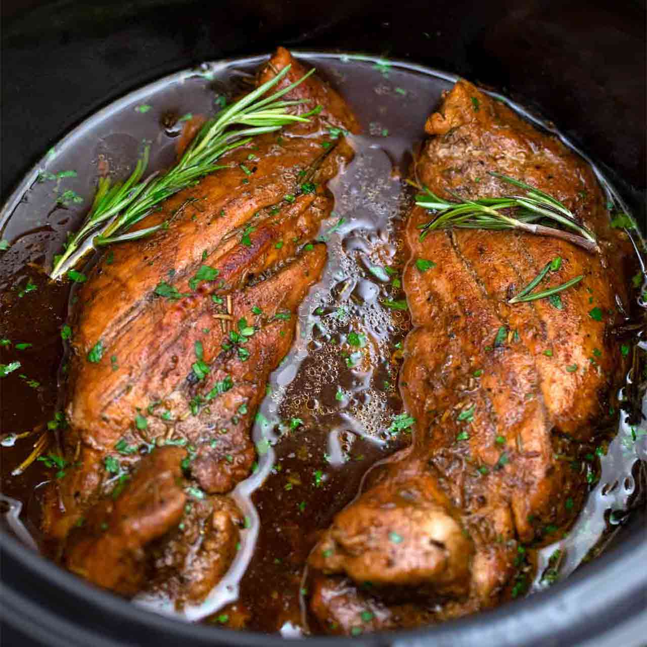 Crockpot Pork Tenderloin • Salt & Lavender