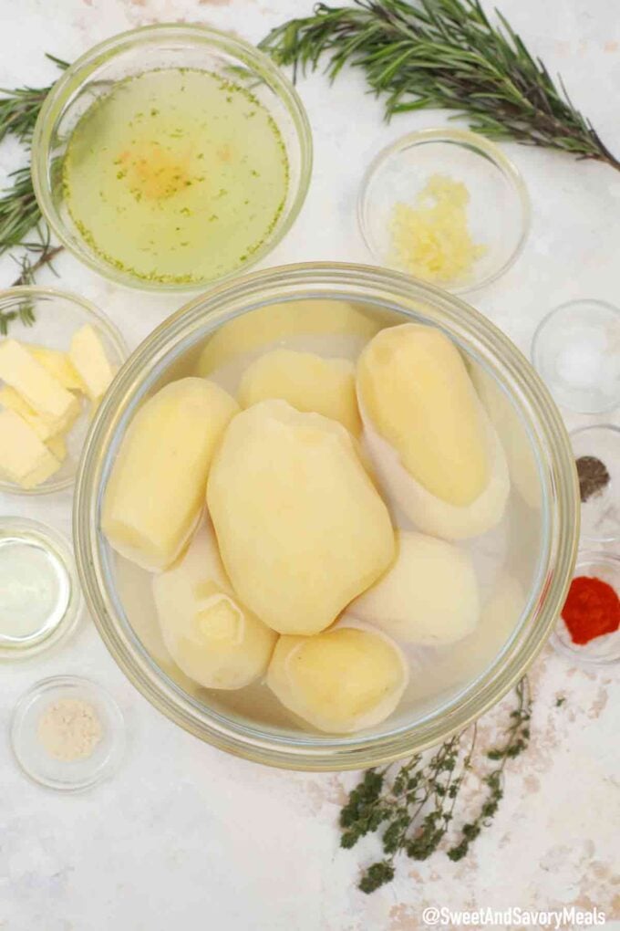 fondant potatoes ingredients