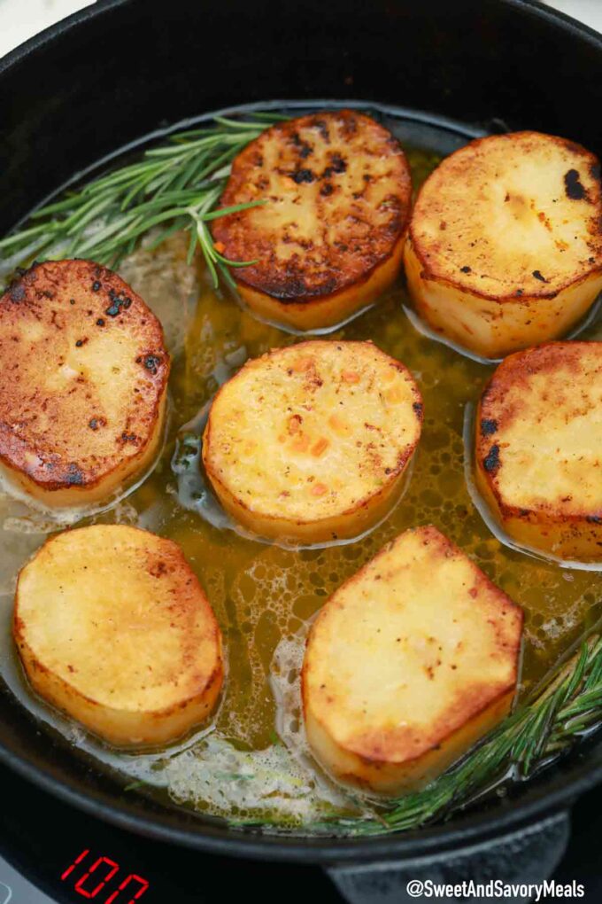 Fondant Potatoes - Sweet and Savory Meals