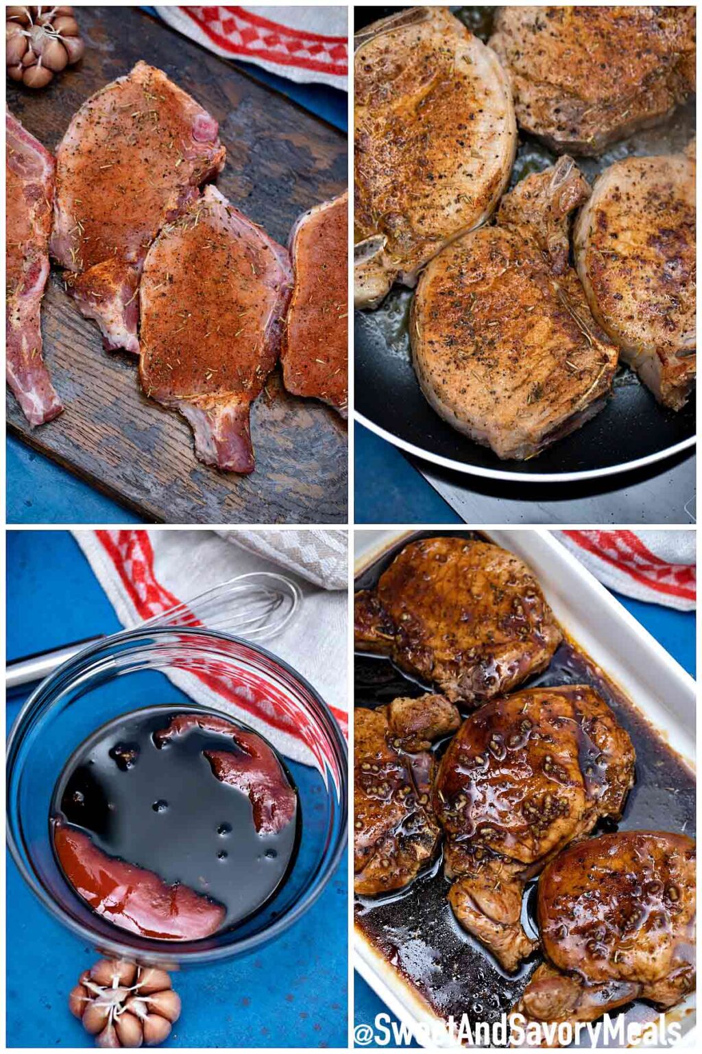 Brown Sugar Oven Baked Pork Chops Recipe - Sweet and Savory Meals