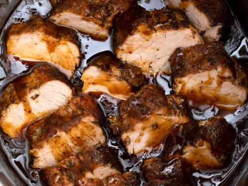 Pork loin instant pot balsamic sale