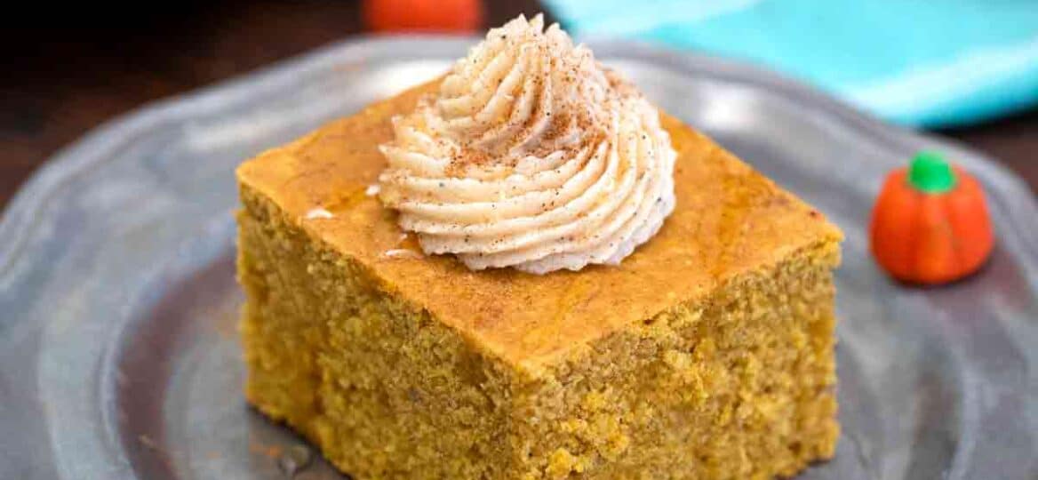 pumpkin cornbread slice