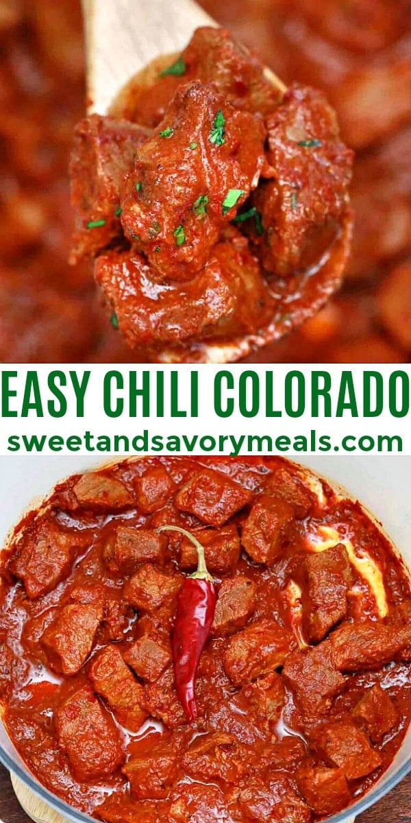 Easy Chili Colorado Recipe Sweet and Savory Meals