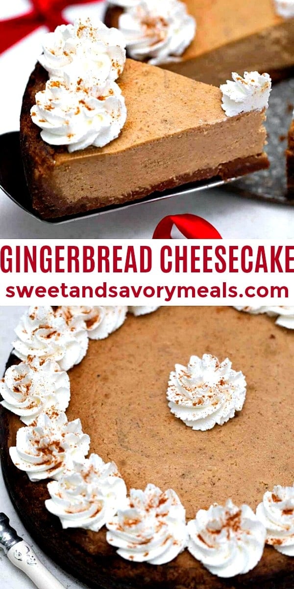 easy gingerbread cheesecake pin