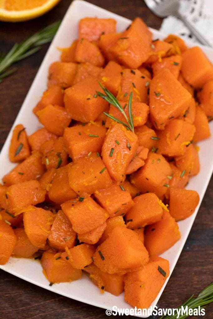 brown sugar candied sweet potatoes