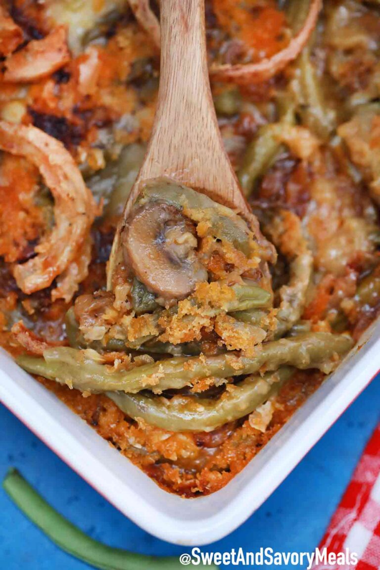 vegan green bean casserole