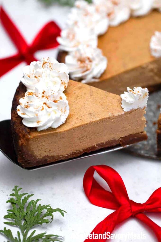 gingerbread cheesecake