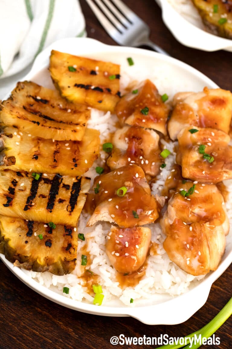 panda express mandarin teriyaki chicken with grilled pineapple