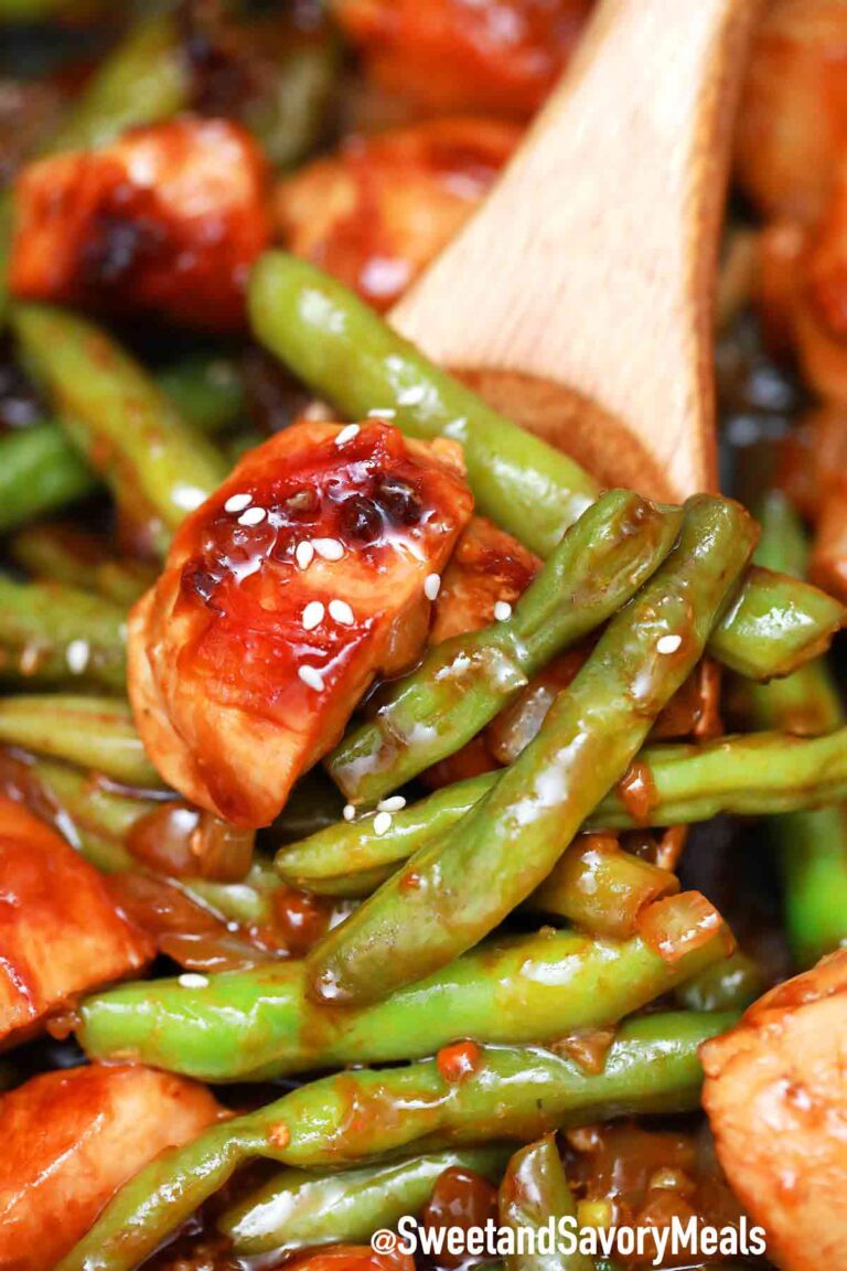 Panda Express String Bean Chicken Breast (Video) Sweet and Savory Meals