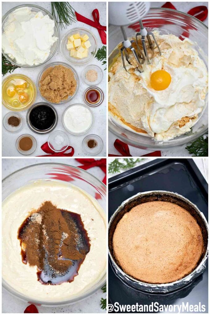 steeps how to make gingerbread cheesecake
