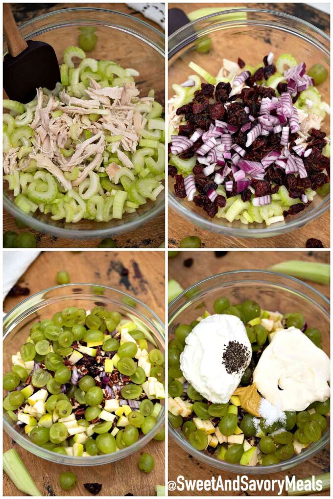 steps how to make turkey salad