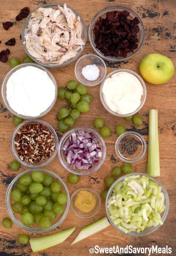 turkey salad ingredients