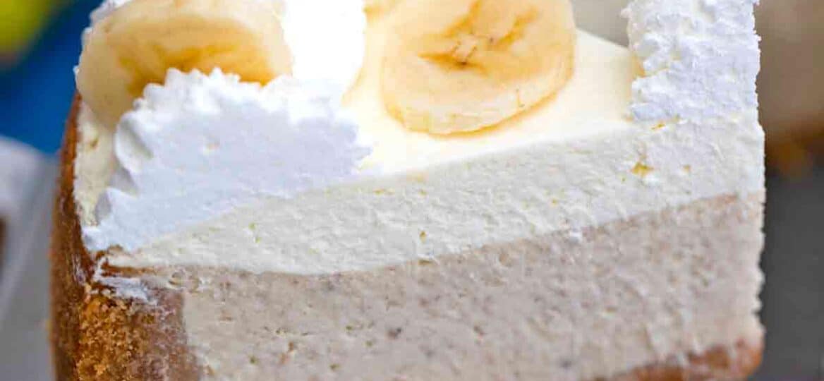 banana cream cheesecake