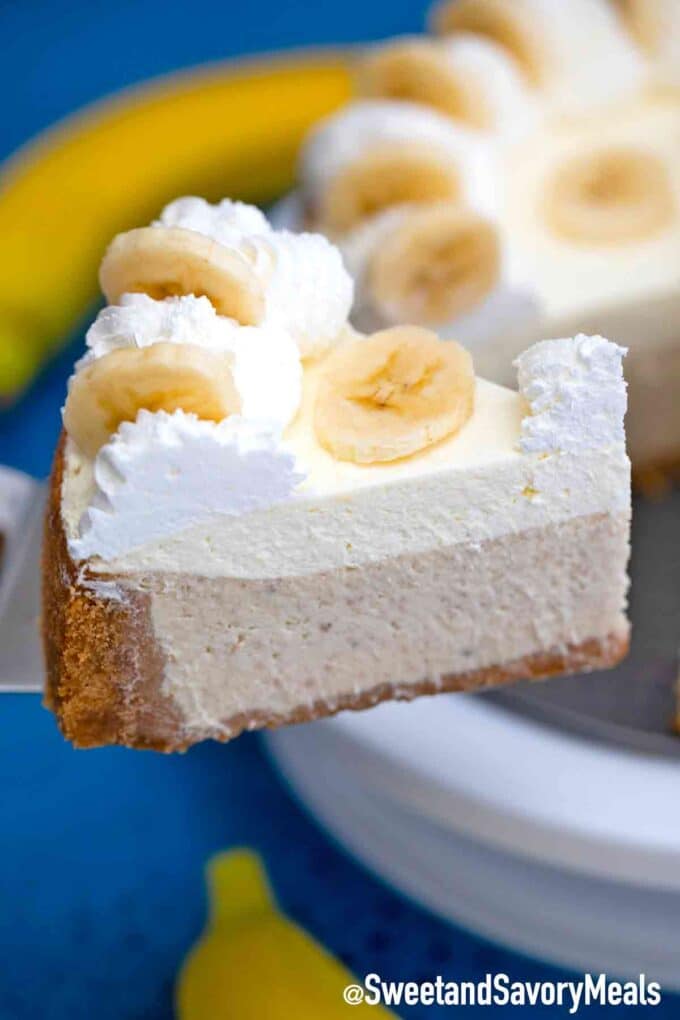 banana cream cheesecake