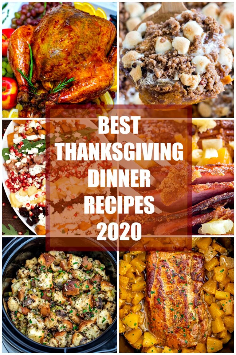 best thanksgiving dinner recipes 2020