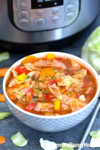 instant pot cabbage soup