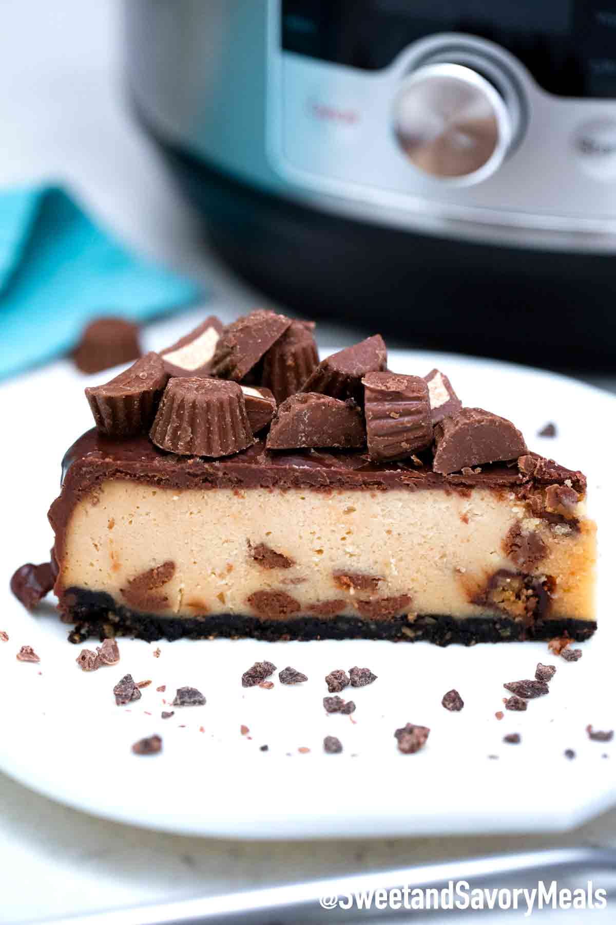 Instant Pot Peanut Butter Cheesecake