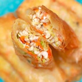 chicken egg rolls