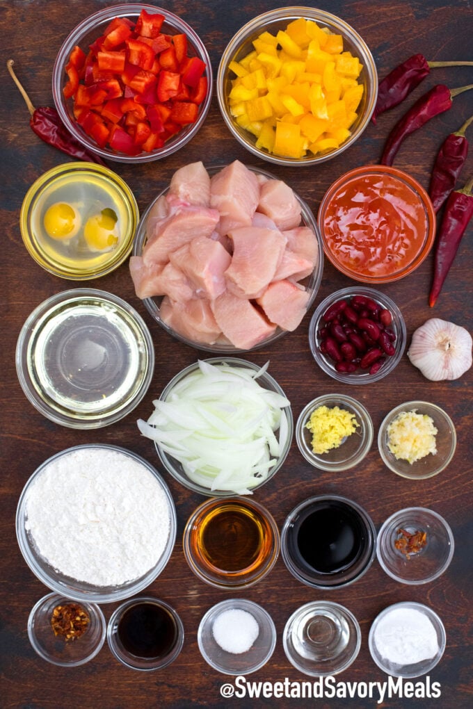 Panda Express firecracker chicken ingredients