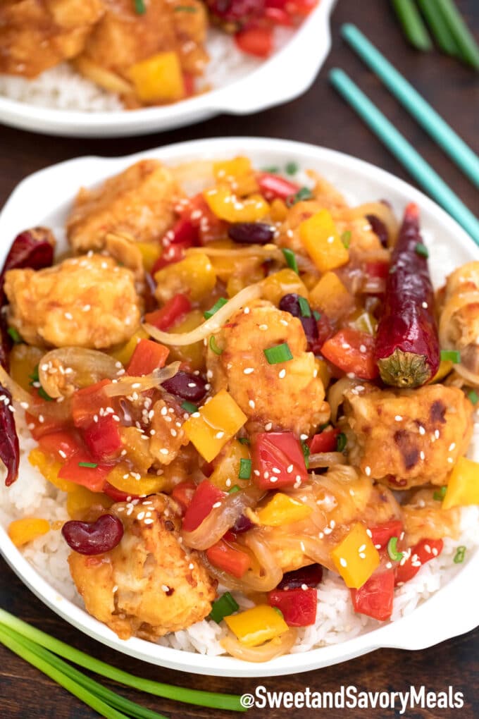 Panda Express Firecracker Chicken (Copycat) - Sweet and Savory Meals