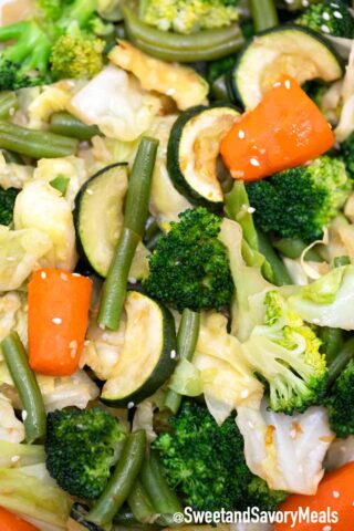 Panda Express Mixed Veggies (Copycat) - Sweet and Savory Meals