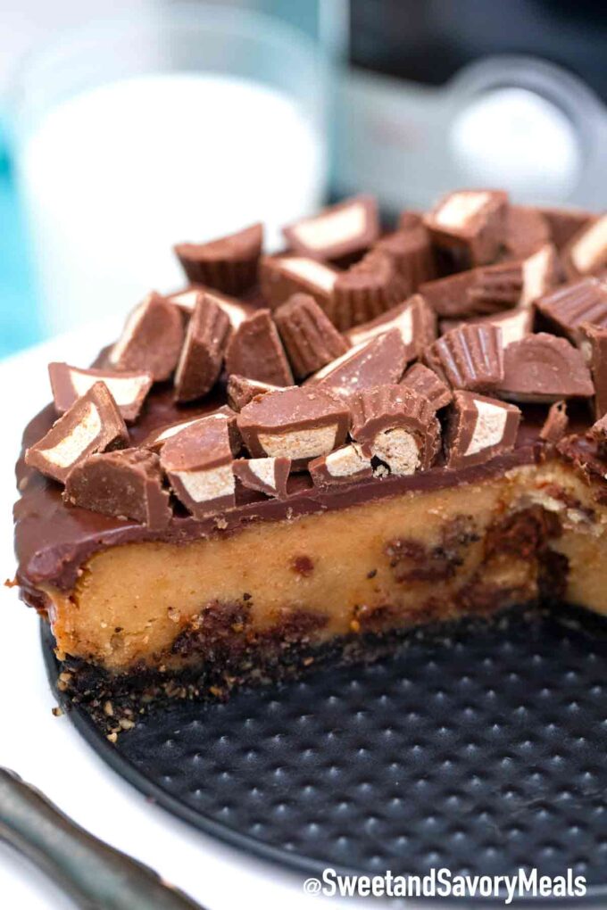 Peanut butter cheesecake - a recipe