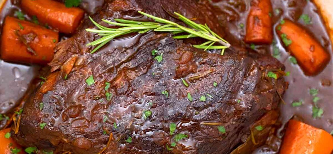 red wine pot roast