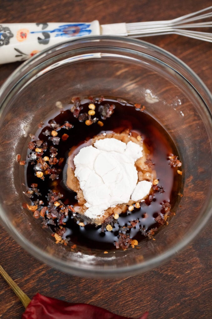 Sauce for homemade Panda Express Firecracker Chicken.