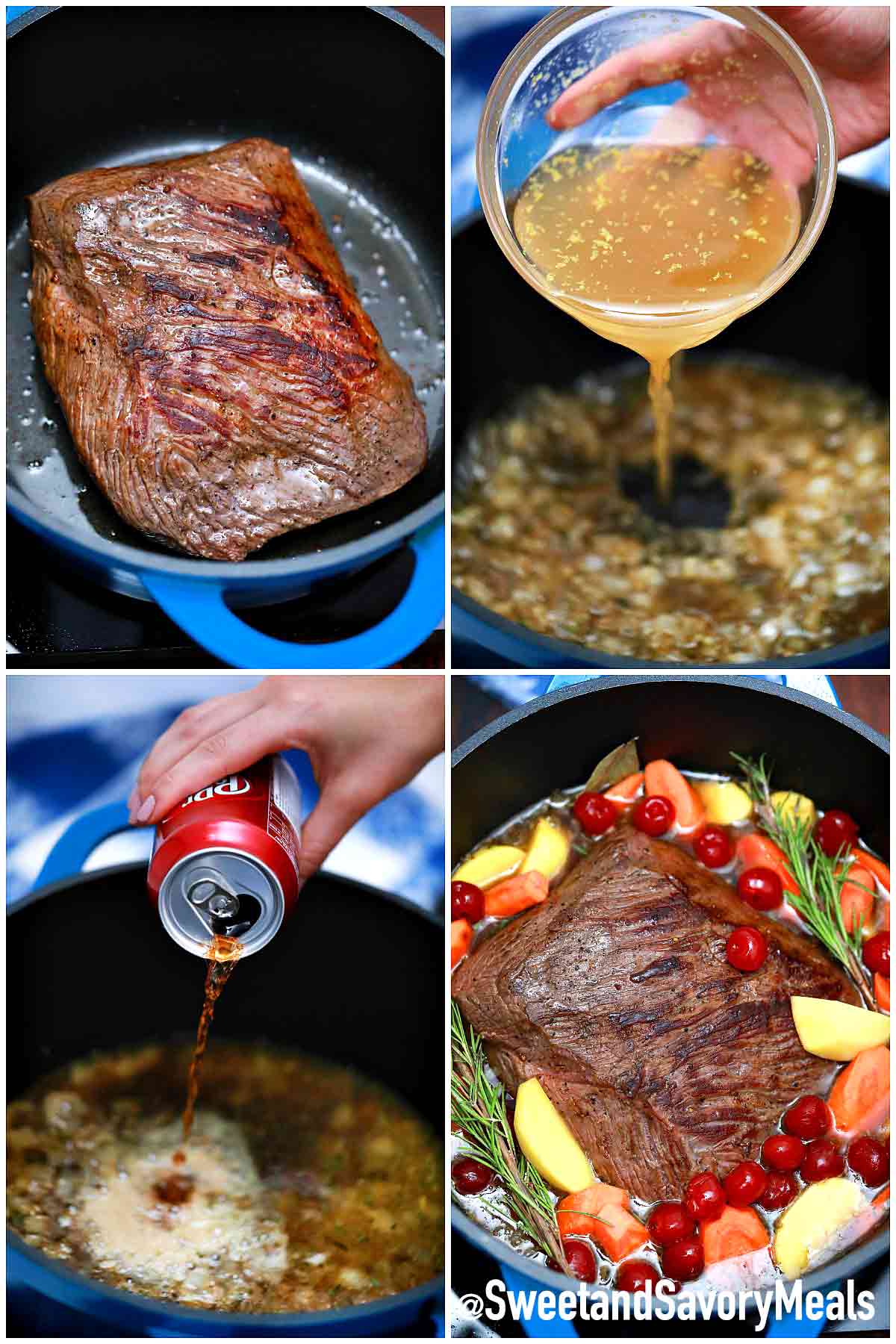 Dr. Pepper Pot Roast [Video] Sweet and Savory Meals