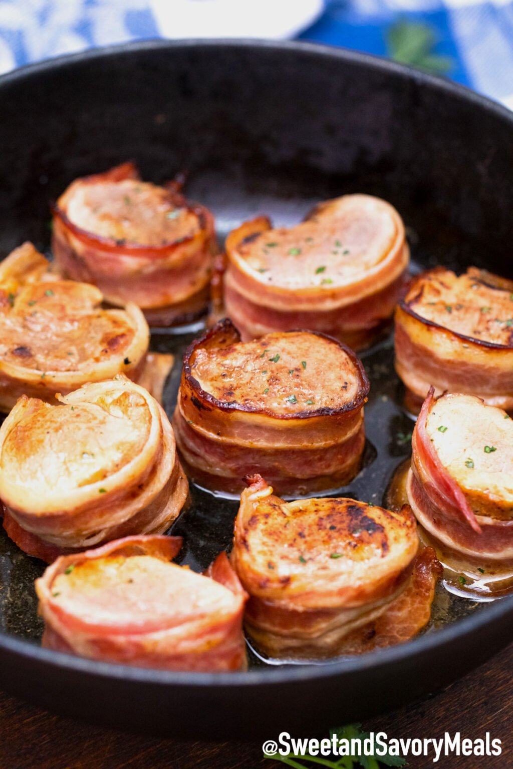 Bacon Wrapped Pork Medallions - S&SM