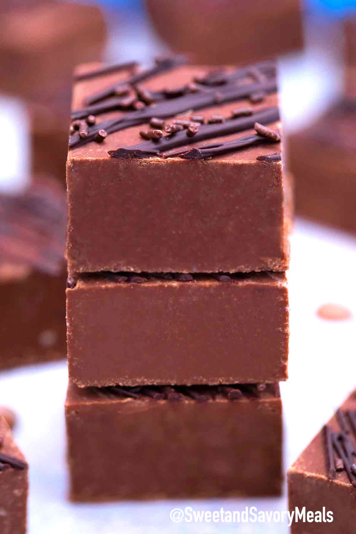 Chocolate Fudge Recipe - Sweet and Savory Meals