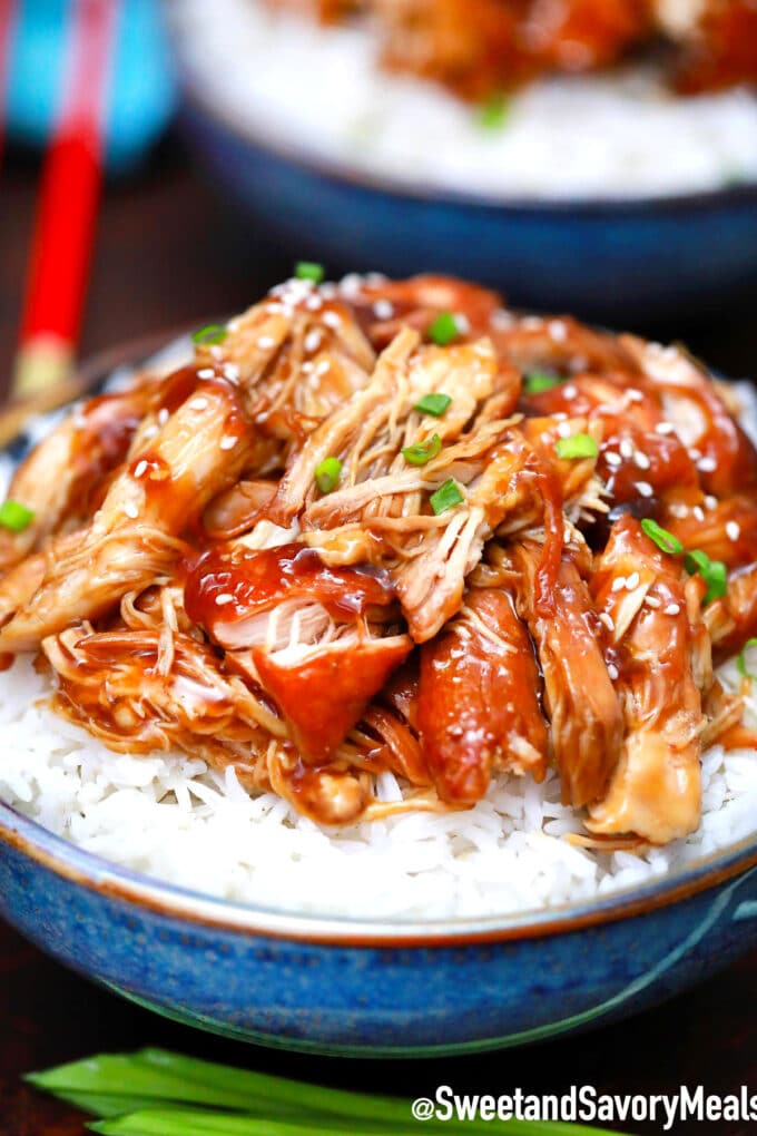 slow cooker chicken teriyaki