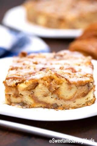 croissant French toast casserole