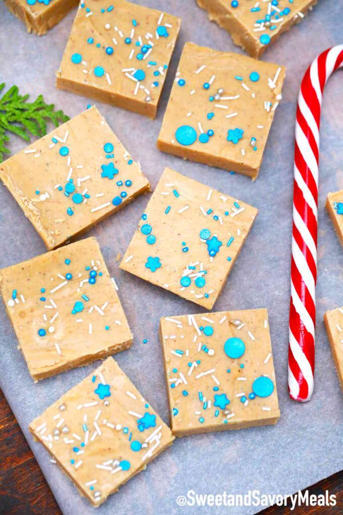 gingerbread fudge