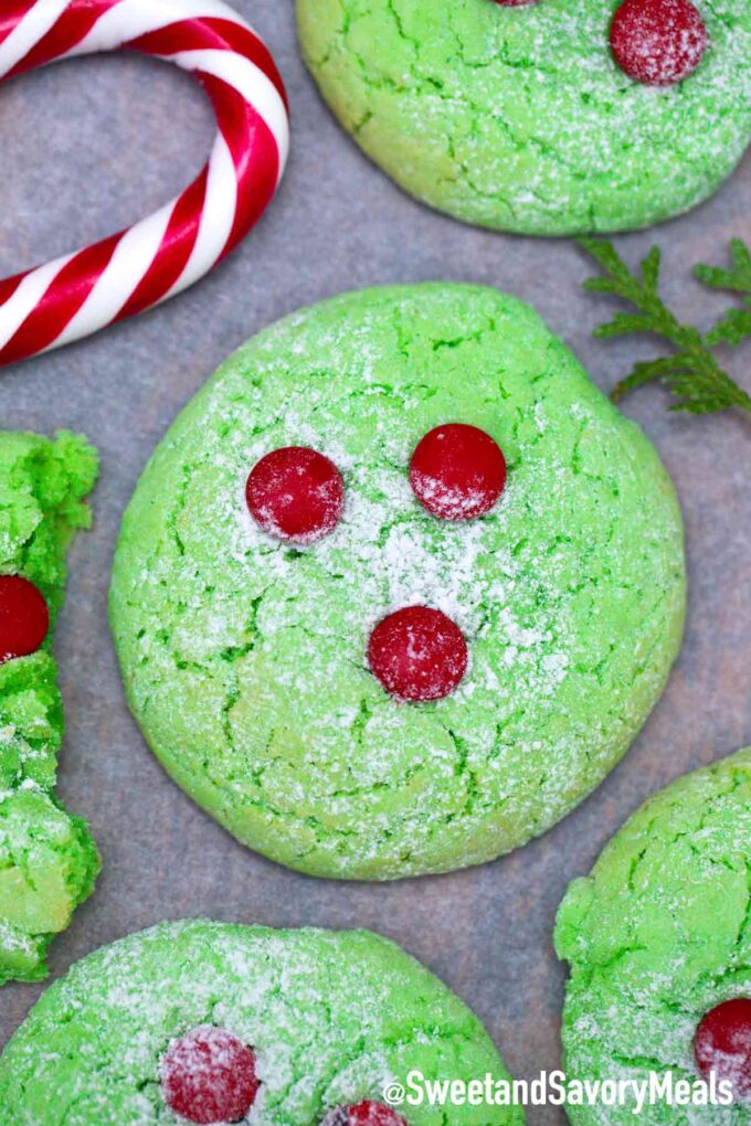 grinch cookies