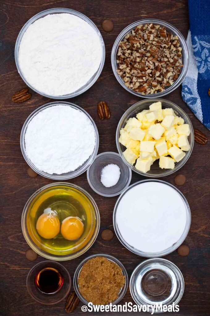 pecan pie cookies ingredients