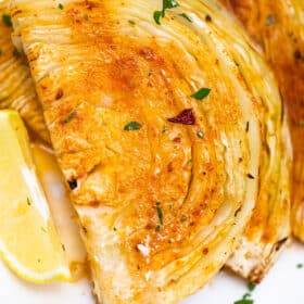 roasted cabbage steaks