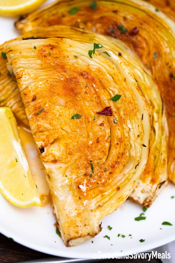 roasted cabbage steaks