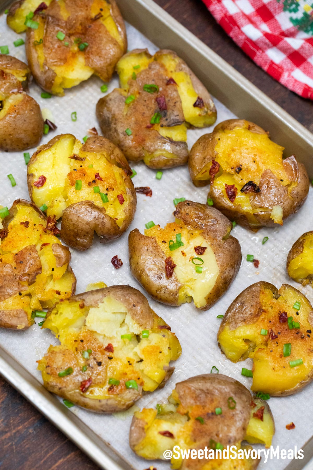 Crispy Smashed Potatoes [Video] - Sweet and Savory Meals