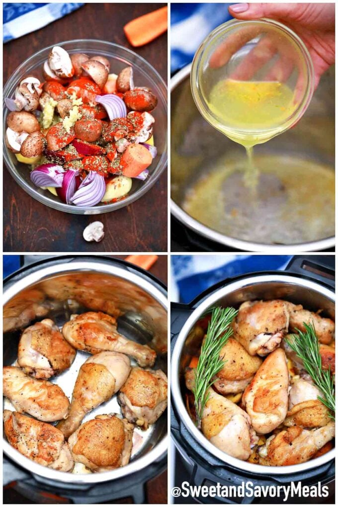 Pressure cooker discount chicken and vegetables