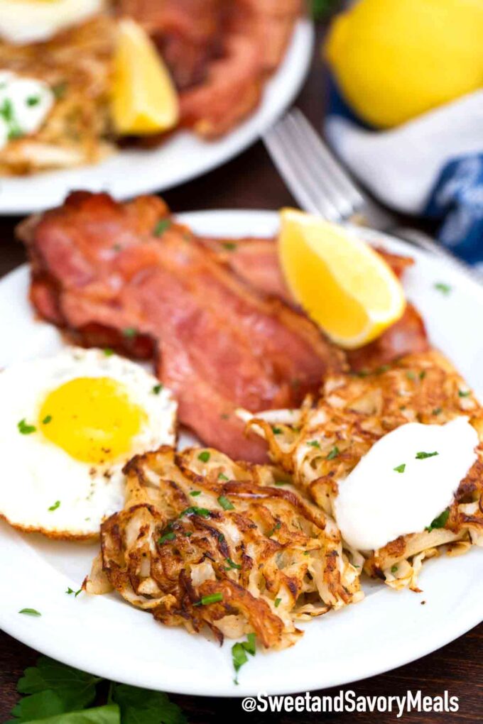 cabbage hash browns